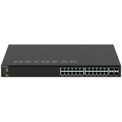 NETGEAR GSM4328-100AJS Gestionado L3 Gigabit Ethernet (10/100/1000) Energͭa sobre Ethernet (PoE) 1U Negro [foto 1 de 2]