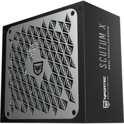 Nfortec SCUTUM X SemiMod 850W Fuente de alimentacion para PC 80+ Bronze [foto 1 de 2]