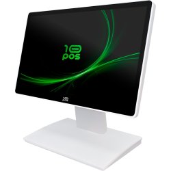 Pantalla 10POS TFT T&aacute;ctil Flat Capacitiva 15.6`` USB Blanco Full HD (1920*1080) - VGA & HDMI - VESA 75 & 100