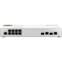 QNAP switch Gestionado L2 Gigabit 10G (10/100/1000) Energͭa sobre Ethernet (PoE) Blanco [foto 1 de 2]