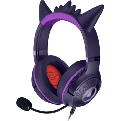 Razer Kraken Kitty V2 - Pokemon Gengar Ed. Auriculares Al&aacute;mbrico Diadema Juego USB tipo A Rosa
