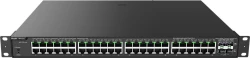 Ruijie Networks RG-NBS3100-48GT4SFP-P switch Gestionado L2 Gigabit Ethernet (10/100/1000) Energ&iacute;a sobre Ethernet (PoE) Negro