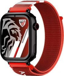 Save Family PLUS SmartWatch Ed. Athletic Club Bilbao con GPS y llamada Negro Correa Tela Roja NO INCLUYE SIM