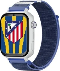 Save Family PLUS SmartWatch Ed. Atl&eacute;tico de Madrid Blanco Correa Tela Azul NO INCLUYE SIM