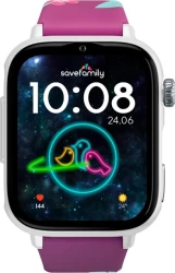 SaveFamily SaveWatch Plus 2 Reloj Inteligente para ni&ntilde;os 4G Esfera Blanca Correa Silicona Maui