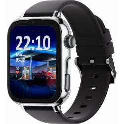 SaveFamily SaveWatch Plus 2 Reloj Inteligente para ni&ntilde;os 4G Esfera Plata correa silicona Negra