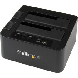 StarTech.com Base USB 3.0 y eSATA Copiadora de Unidades de Disco SATA - Clonador Autónomo SATA de 6Gbps para Copiado de Alta Velocidad - Negro [foto 1 de 2]