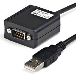 StarTech.com Cable usb-a fm a puerto serie serial RS422 y 485 DB9 con retencion puerto com 1.8m negro ICUSB422 [foto 1 de 2]