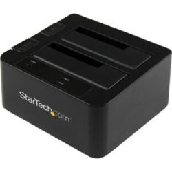 StarTech.com Docking Station eSATA USB 3.1 con UASP de 2 Bahͭas para Disco Duro o SSD SATA de 2.5 o 3.5 Pulgadas - Negro [foto 1 de 2]