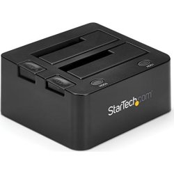 StarTech.com Docking Station USB 3.1 con UASP de 2 Bahͭas para Disco Duro o SSD SATA de 2.5 o 3.5 Pulgadas - Negro [foto 1 de 2]