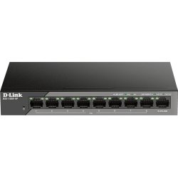 Switch d-link No administrado Fast 8puertos Ethernet 10/100 Energia sobre Ethernet PoE Negro DSS-100E-9P [foto 1 de 2]