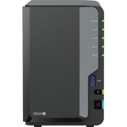 Synology DiskStation DS224+ servidor de almacenamiento NAS Escritorio Ethernet Negro J4125 [foto 1 de 2]