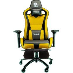 Talius silla Caiman gaming black/yellow