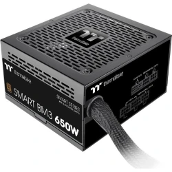 Thermaltake Smart BM3 unidad de fuente de alimentación 650 W 24-pin ATX ATX Negro [foto 1 de 2]