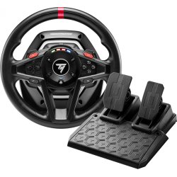 Thrustmaster 4160781 mando y volante Negro USB Volante + Pedales Analógico PC, PlayStation 4, PlayStation 5 [foto 1 de 2]