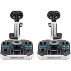 Thrustmaster Sol-R 2 HOSAS Space Sim Duo Negro, Blanco USB Palanca de vuelo Analógico/Digital PC [foto 1 de 2]