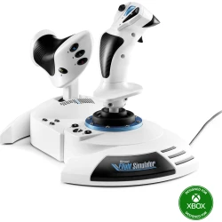 Thrustmaster T.Flight Hotas One Microsoft Flight Simulator Edition Negro, Blanco USB Joystick/Palanca de control lateral + cuadrante de aceleración P [foto 1 de 2]
