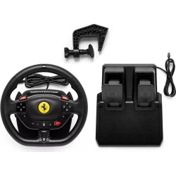 Thrustmaster T98-P FERRARI 296 GTB Negro Volante + Pedales PC, PlayStation 4, PlayStation 5 [foto 1 de 2]