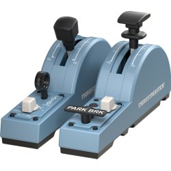 Thrustmaster TCA Quadrant Add-On Airbus Edition Negro, Azul Simulador de Vuelo PC [foto 1 de 2]
