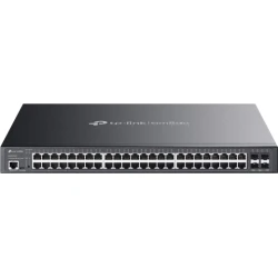 TP-Link Omada SG3452XMPP switch Gestionado L2+ Gigabit Ethernet (10/100/1000) Energ&iacute;a sobre Ethernet (PoE) 1U Negro