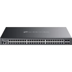 TP-Link Omada SG5452XMPP switch Gestionado L3 Gigabit Ethernet (10/100/1000) Energ&iacute;a sobre Ethernet (PoE) Negro