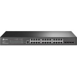 TP-LINK switch Gestionado L2 Gigabit Ethernet (10/100/1000) 1U Negro [foto 1 de 2]