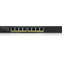 Zyxel GS1915-8EP Gestionado L2 Gigabit Ethernet (10/100/1000) Energ&Iacute;­a sobre Ethernet (PoE) Negro