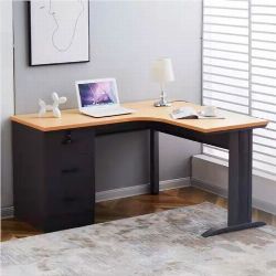 MESA DE ESCRITORIO MS900 140X120X75CM L IZQUIERDA + CAJONERA MUVIP