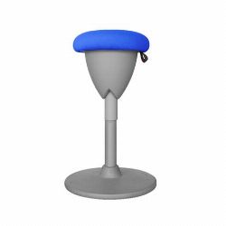 TABURETE MULTIUSOS BALANCIN DESIGN AZUL CROMAD [foto 1 de 6]