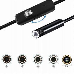 CAMARA ENDOSCOPICA 2METROS LENTE 8MM USB