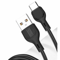 CABLE 2.1A USB A TIPO C 2 METROS NEGRO NB200 XO