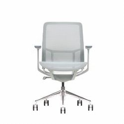 SILLA OFICINA GAMA SENSE ELEGANCE GRIS CROMAD [foto 1 de 5]