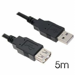 CABLE USB 2.0 EXTENSION 5M AM-AF CROMAD