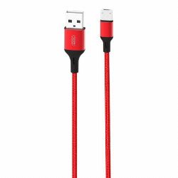 CABLE NB143 CORDON USB - MICRO USB | 2.4A | 2 MTR | ROJO XO [foto 1 de 2]