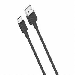 CABLE NB156 SILICONA USB - MICRO USB | 2.4A | 1 MTR | NEGRO XO [foto 1 de 2]