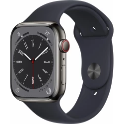 Apple Watch Series 8 GPS + Cellular 45mm Graphite Stainless (MNKU3TY/A) [foto 1 de 3]