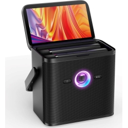 Ikarao Shell S3 Altavoz Karaoke Recargable con Pantalla 7`` 80W y 2 Micros