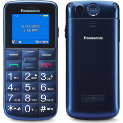 Panasonic KX-TU110 1.77`` DS Teléfono para Mayores Azul [foto 1 de 2]