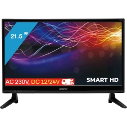 Televisor 21.5`` Emmits D-Led Dvb-T2 Smart TV [12 Voltios]