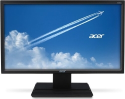 Acer monitor 23.6`` v246hqlbi 1920x1080 a 60hz full hd va led 5ms 250cd/m2 100m:1 16:9 mate vga hdmi angulo visualizacion h:178 - v:178 inclinacion -5/+25 soporte vesa 100x100 dimensiones 567x421.2x206.8mm 3.92kg negro [foto 1 de 6]