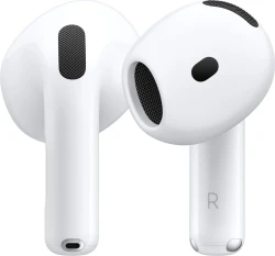 Apple auriculares intrauditivo airpods 4 con microfono y estuche de carga por usb-c bluetooth blanco