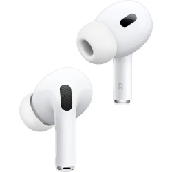 Apple auriculares intrauditivo airpods pro segunda generacion con microfono y cancelacion de ruido estuche de carga magsafe usb-c bluetooth blanco [foto 1 de 6]