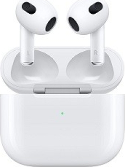 Apple Auriculares intrauditivo AirPods Tercera generacion con microfono y estuche de carga MagSafe Bluetooth Blanco [foto 1 de 6]