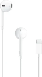 Apple auriculares intrauditivo earpods con microfono y mando de control integrado en el cable usb-c blanco (sustituye a mtjy3zm/a)