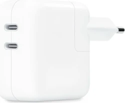 Apple cargador de pared a usb-c doble 35w para iphone ipad