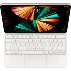 Apple Funda con Teclado Magic Keyboard bluetooth para iPad Pro 12.9`` Sexta, Quinta, cuarta y tercera generacion Blanco [foto 1 de 5]