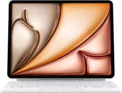 Apple funda con teclado magic keyboard para ipad air 13`` m3, m2 blanco