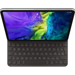 Apple Funda con Teclado Smart Keyboard bluetooth Folio para iPad Pro 11`` Cuarta, Tercera, Segunda y primera generacion, iPad Air Quinta y Cuarta generacion Negro [foto 1 de 4]