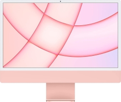 Apple iMac 24`` Retina 4.5K Chip M1 con CPU de 8 nucleos 8GB de memoria unificada 512GB SSD Grafica M1 GPU de 8 nucleos Magic Keyboard con Touch ID Gigabit ethernet Rosa [foto 1 de 4]