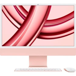 Apple iMac 24`` Retina 4.5K Chip M3 con CPU de 8 nucleos 8GB de memoria unificada 256GB SSD GPU de 8 nucleos dos puertos Thunderbolt/USB 4 Magic Keyboard Rosa [foto 1 de 5]
